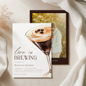 Espresso Martini Foto Vrijgezellenfeest Kaart