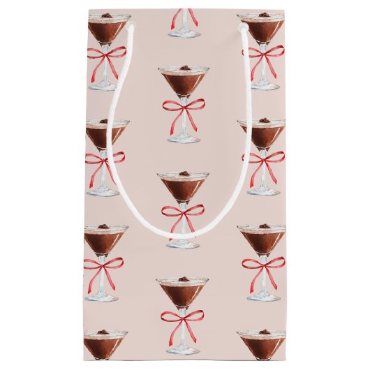 Espresso Martini Gift Bag Klein Cadeauzakje (Voorkant)