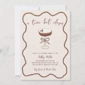 Espresso Martini handgetekend Vrijgezellenfeest Kaart (Voorkant)