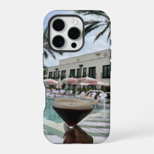 Espresso Martini Hoesje iPhone Hoesje (Achterkant)