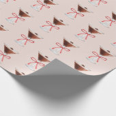 espresso martini-inpakpapier cadeaupapier (Hoek)