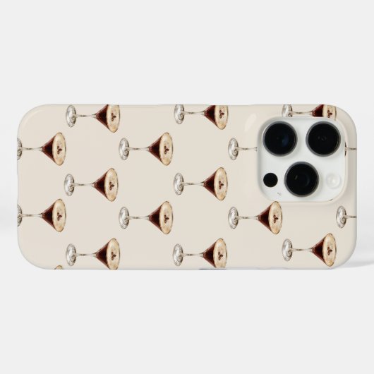 Espresso Martini IPhone Case (Achterkant (horizontaal))