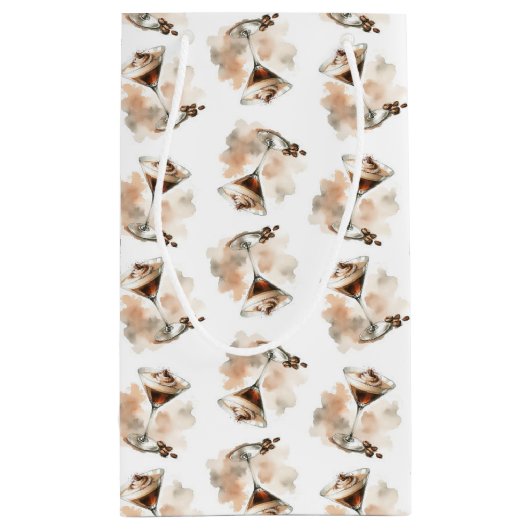 Espresso Martini Kleine Favor Cadeautasje (Achterkant)