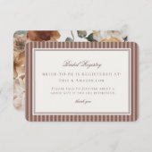 Espresso Martini Liefde Brouwende Bruidslijst Informatiekaartje (Voorkant / Achterkant)