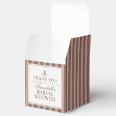 Espresso Martini Liefde Brouwt Koffie Bruidsmeisje Bedankdoosjes (Geopend)