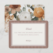 Espresso Martini Liefde die Borrelt Details Kaart  (Voorkant / Achterkant)