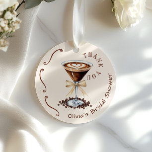 Espresso Martini Liefde is in de lucht Bruids- Dan Bedankjes Labels