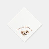 Espresso Martini Liefde is in de Lucht Servet (Hoek)