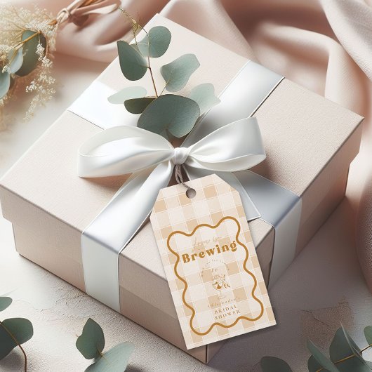 Espresso Martini Liefde is in de maak Bruidsfeestj Cadeaulabel