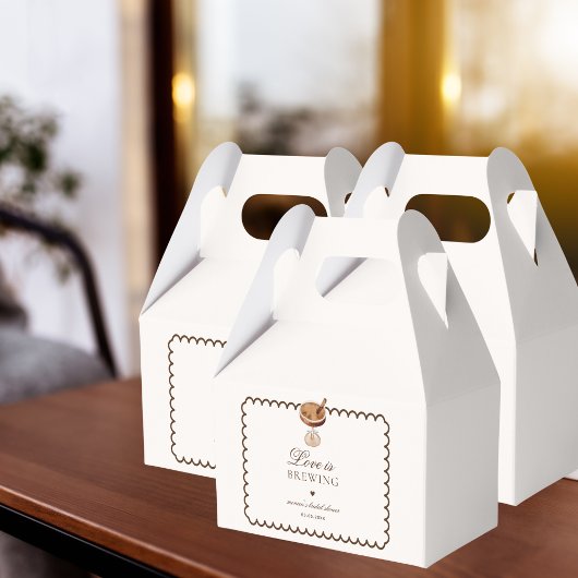 Espresso Martini Liefde is Vrijgezellenfeest brouw Bedankdoosjes