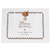 Espresso Martini Liefde is Vrijgezellenfeest brouw Groot Cadeauzakje (Voorkant)