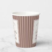 Espresso Martini Love Brewing Coffee Bridal Shower Papieren Bekers (Links)