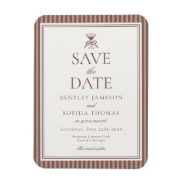 Espresso Martini Love Brewing Coffee Save the Date Magneet
