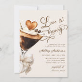 Espresso Martini Love brouwt Vrijgezellenfeest Kaart (Voorkant)