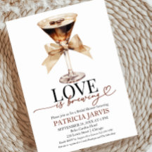 Espresso Martini Love Is Brewing Bruidsfeestje