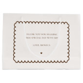 Espresso Martini Love is Brewing Bruidsuitnodiging Groot Cadeauzakje (Achterkant)