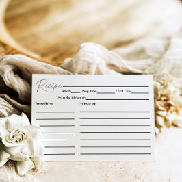 Espresso Martini Love is het brouwen van recepten Informatiekaartje