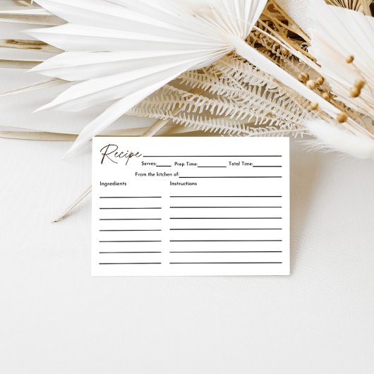 Espresso Martini Love is het brouwen van recepten Informatiekaartje