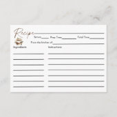 Espresso Martini Love is het brouwen van recepten Informatiekaartje (Voorkant)