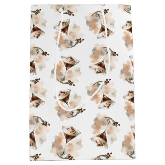 Espresso Martini Medium Gift Bag Medium Cadeauzakje (Voorkant)