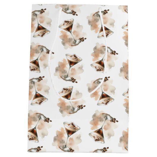 Espresso Martini Medium Gift Bag Medium Cadeauzakje (Achterkant)