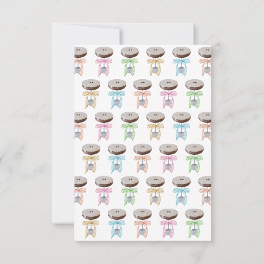 Espresso Martini Monogram briefpapier Bedankkaart (Achterkant)