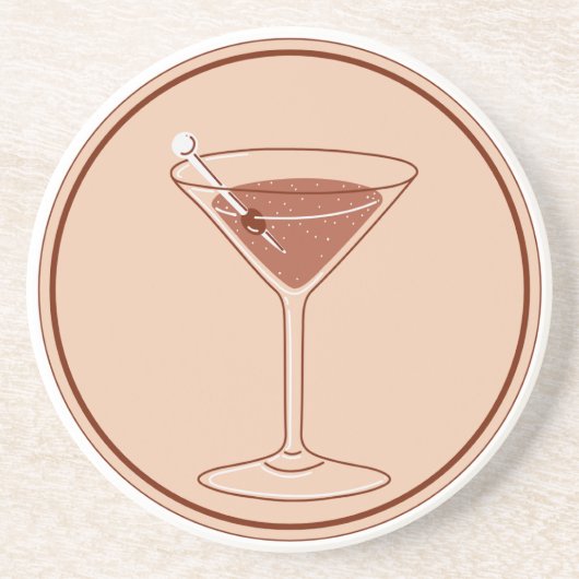 Espresso Martini Onderzetter (Voorkant)