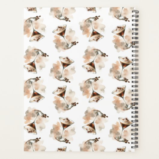 Espresso Martini Party Themaplanners Planner (Achterkant)
