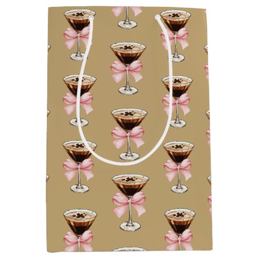 Espresso Martini Patroon Medium Cadeauzakje (Voorkant)