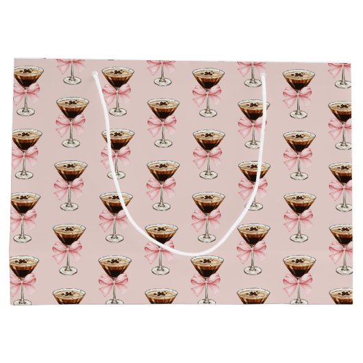 Espresso Martini Patroon Roze Groot Cadeauzakje (Achterkant)