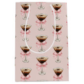 Espresso Martini Patroon Roze Medium Cadeauzakje (Voorkant)