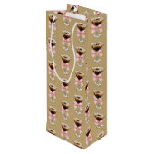 Espresso Martini Patroon Wijn Cadeautas (Achterkant Gekanteld)