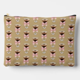 Espresso Martini Pattern Brown Etui