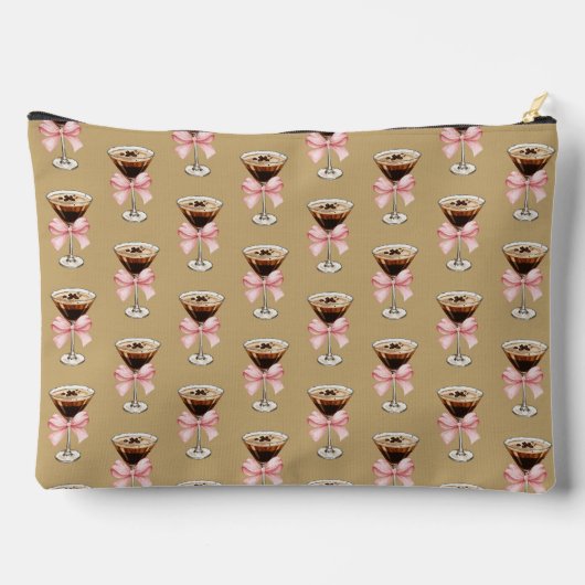 Espresso Martini Pattern Brown Etui (Achterkant)