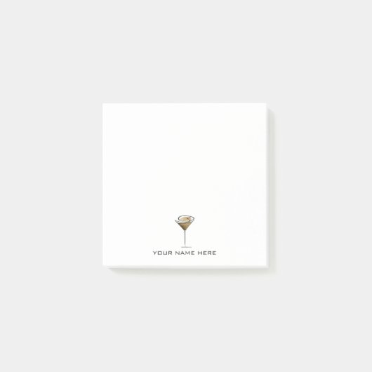 Espresso Martini Post-it® Notes (Voorkant)