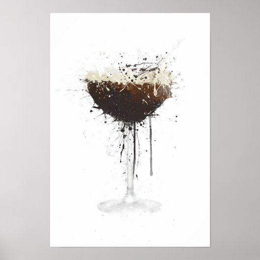 Espresso Martini Poster (Voorkant)