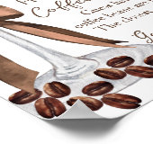 Espresso Martini Raad Hoeveel Bruidsfeest Spel Poster (Hoek)