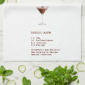 Espresso Martini Recept Theedoek (Gevouwen)
