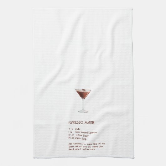 Espresso Martini Recipe Theedoek (Verticaal)