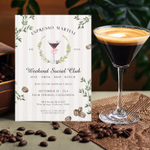 Espresso Martini Social Club | Vrijgezellenfeest