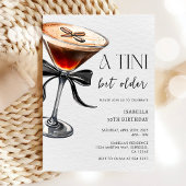 Espresso Martini Tini Beetje Ouder Verjaardagsfees Kaart