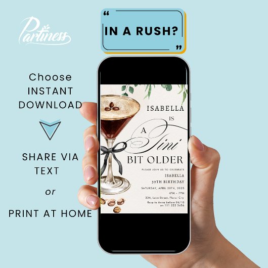 Espresso Martini Tini Beetje oudere cocktail verja Kaart