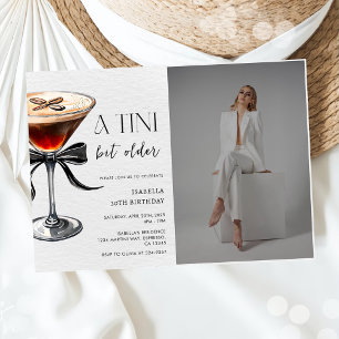 Espresso Martini Tini Beetje Oudere Verjaardag Fot Kaart