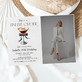 Espresso Martini Tini Beetje Oudere Verjaardag Fot Kaart