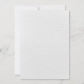 Espresso Martini Tini Bit Older Birthday Party Bedankkaart (Achterkant)