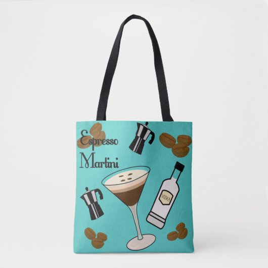 Espresso Martini Tote Bag (Voorkant)