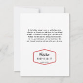 Espresso Martini | Vakantievakcocktail Kaart (Achterkant)