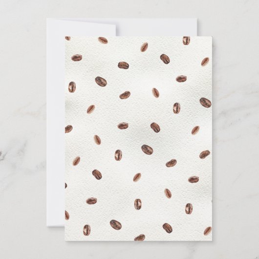 Espresso Martini verlovingsfeest Kaart (Achterkant)