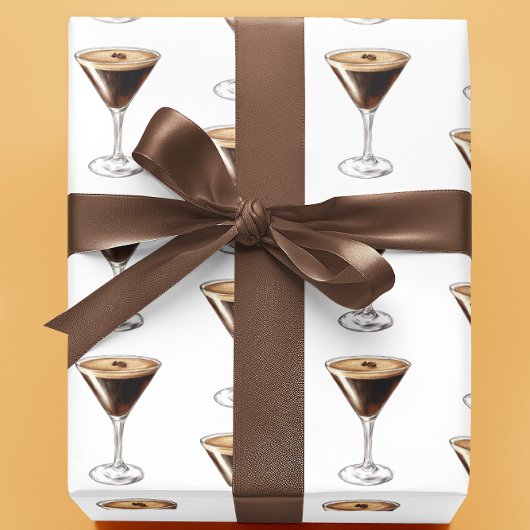Espresso Martini-viering Cadeaupapier