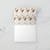 Espresso Martini Vrijgezellenfeest bedankkaart (Binnen)